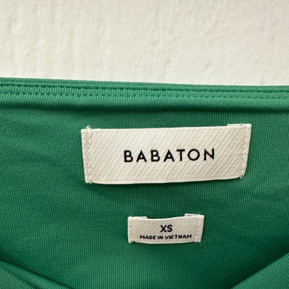 NWT Babaton Nature Green Contour Longsleeve Bodysuit XS - Picture 3 of 4